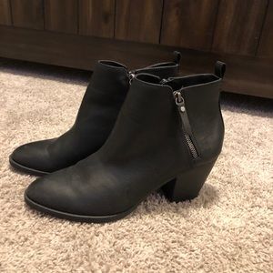 Black Target booties